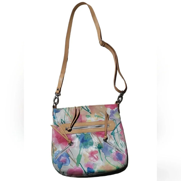 Maurizio Taiuti Handbags - Leather Maurizio Taiuti floral crossbody bag